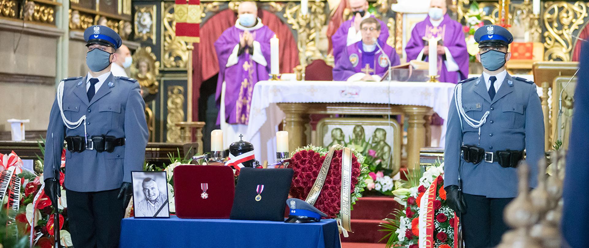 Uroczystości pogrzebowe asp. Michała Kędzierskiego