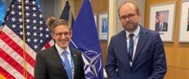 Spotkanie Podsekretarza Stanu w MSZ Marcina Przydacza z Przedstawicielem Departamentu Stanu USA, Derekiem Cholletem_14.06.2021
