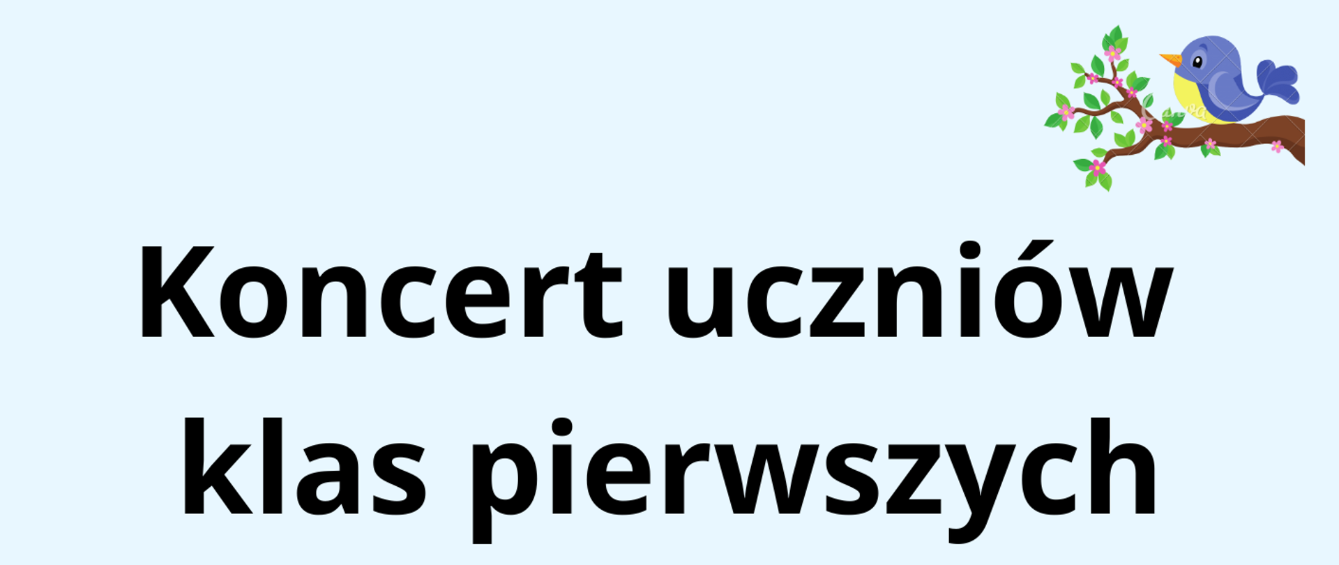 koncert uczniów klas pierwszych 15.06.2023 r. 