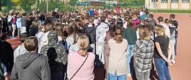 Próbne ewakuacje i działania edukacyjne na terenie powiatu skarżyskiego