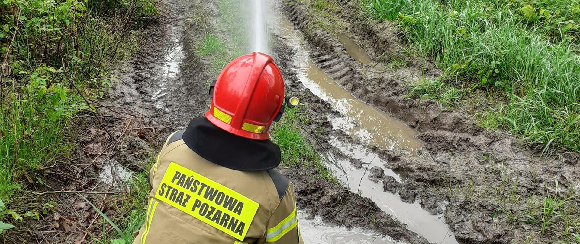 ĆWICZENIA TAKTYCZNO-BOJOWE NA TERENIE LEŚNICTWA RUDAWA - POWIAT PIŃCZOWSKI 