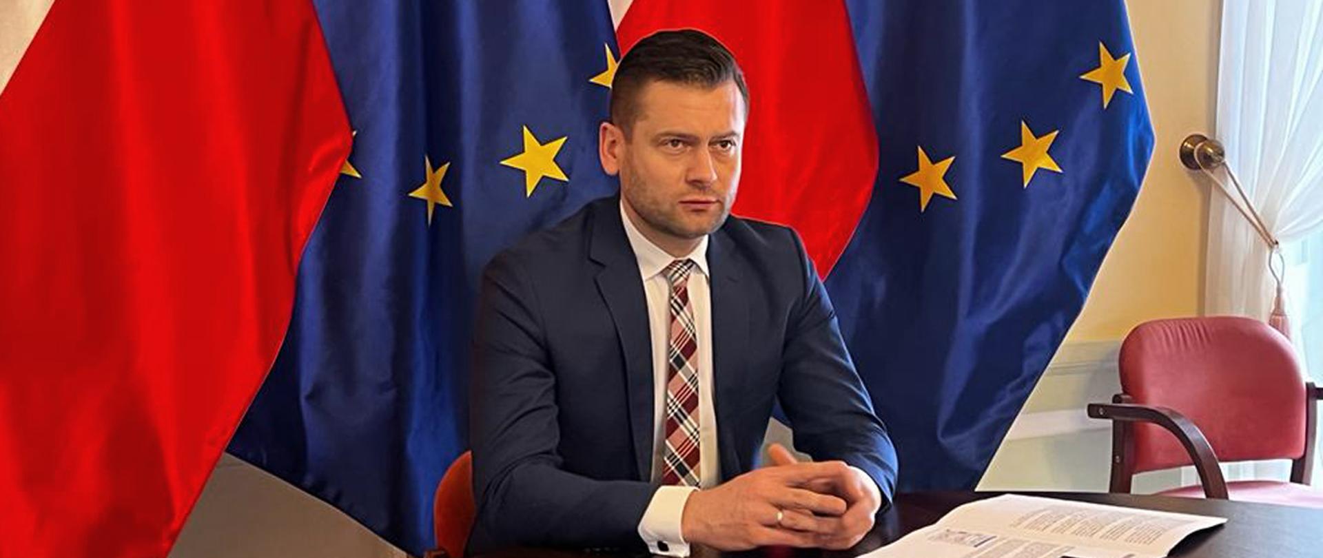 Spotkanie Ministra Kamila Bortniczuka z Ministrem Sportu Ukrainy - wideokonferencja