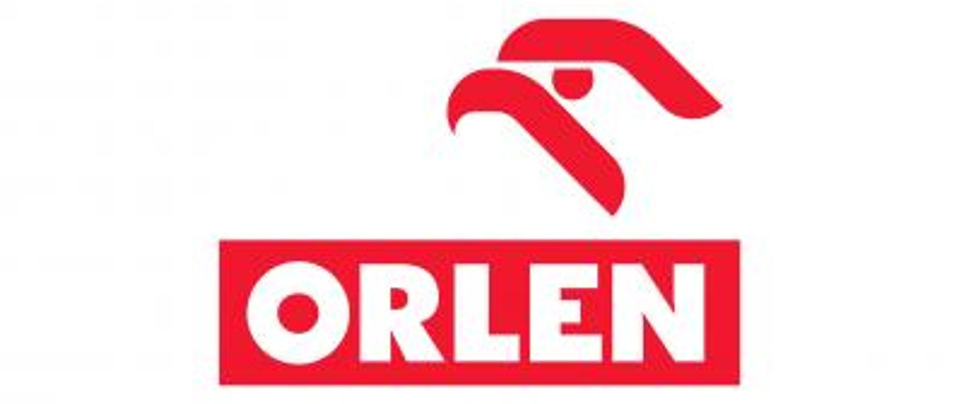 Zdjęcie przedstawia logo fundacji Orlen.