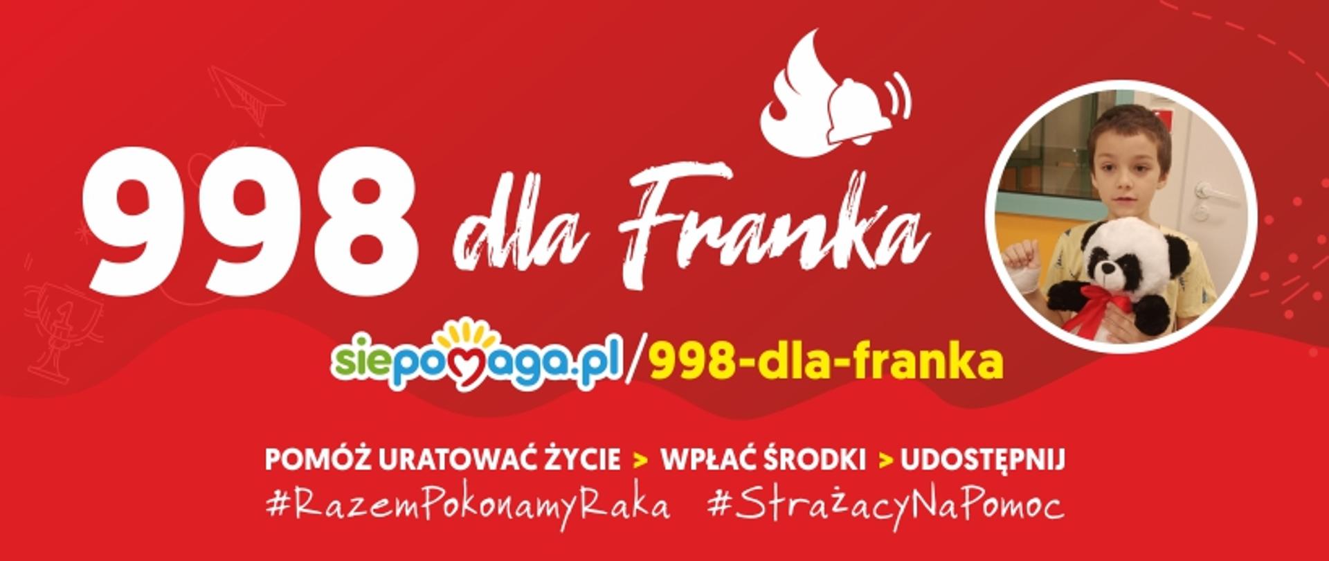 Baner akcji fotoramka dla Franka
