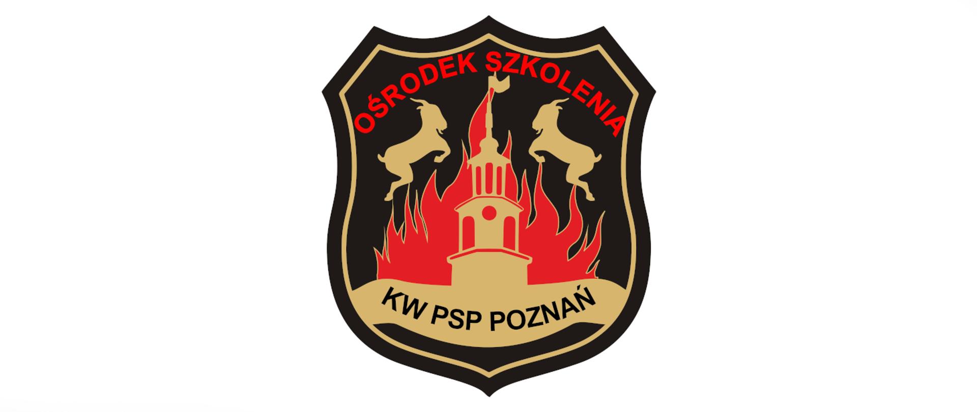 Logo Wojewódzkiego Ośrodka Szkolenia KW PSP w Poznaniu
