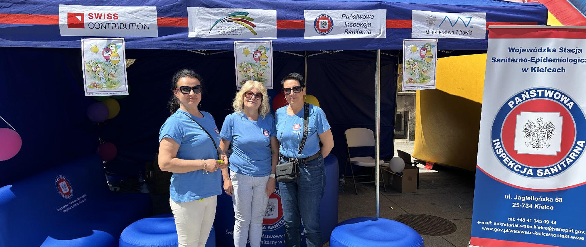 Ewa Ziemkiewicz, Ewa Czarnecka, Agnieszka Dolezińska Oddział Promocji Zdrowia i Oświaty Zdrowotnej WSSE w Kielcach