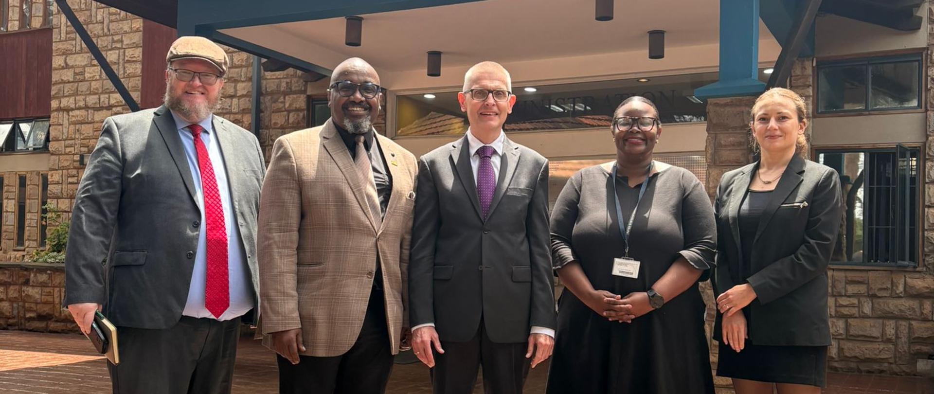 Spotkanie z dziekanem United States International University-Africa