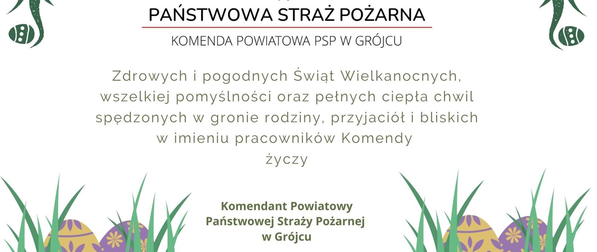 ŻYCZENIA WIELKANOCNE 2022