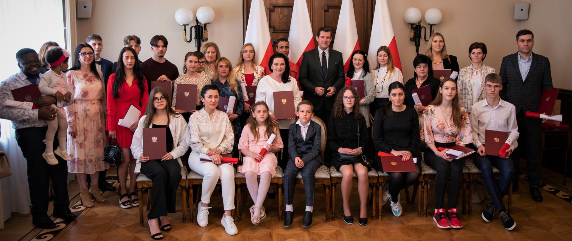 Uroczystość wręczenia aktów nadania obywatelstwa polskiego 