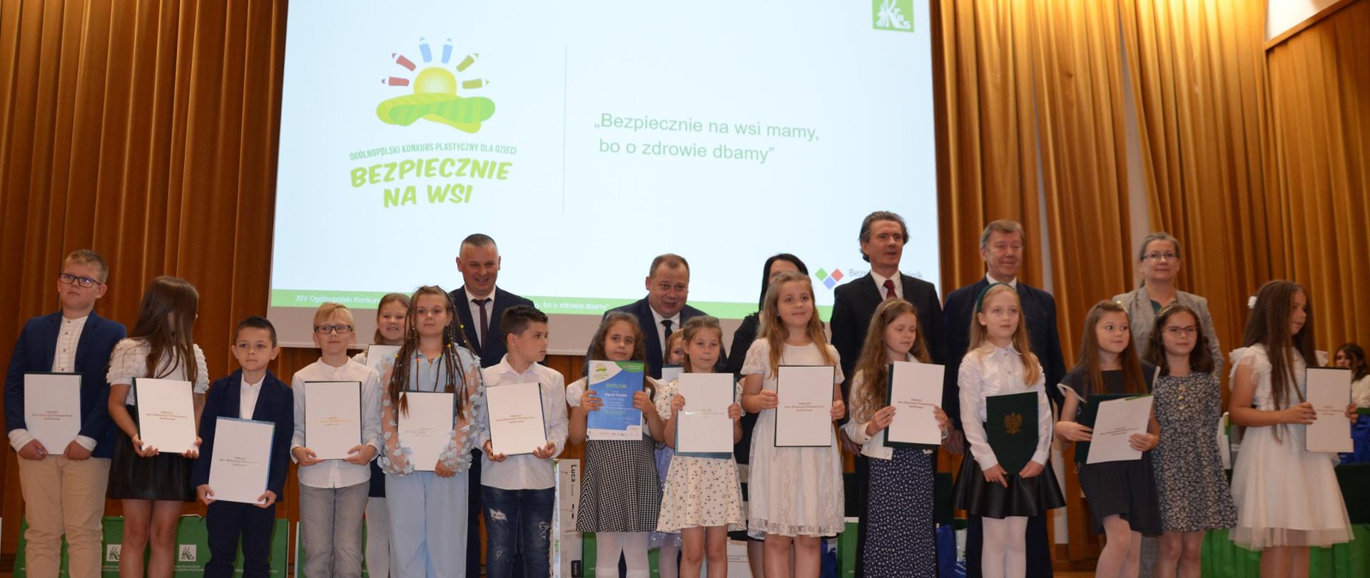 Uroczyste podsumowanie Konkursów prowadzonych pod hasłem „Bezpiecznie na wsi mamy, bo o zdrowie dbamy”