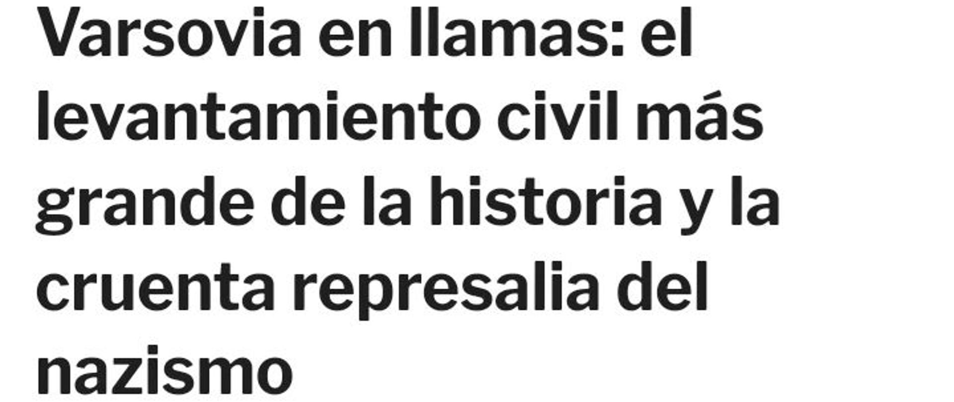 El periodista Patricio Zunini de Infobae Cultura dialogó con Ana Wajszczuk, autora de “Chicos de Varsovia” Hace 78 años, los habitantes de la capital polaca se alzaron contra el ejército de Hitler, que ordenó la destrucción total de la ciudad.
