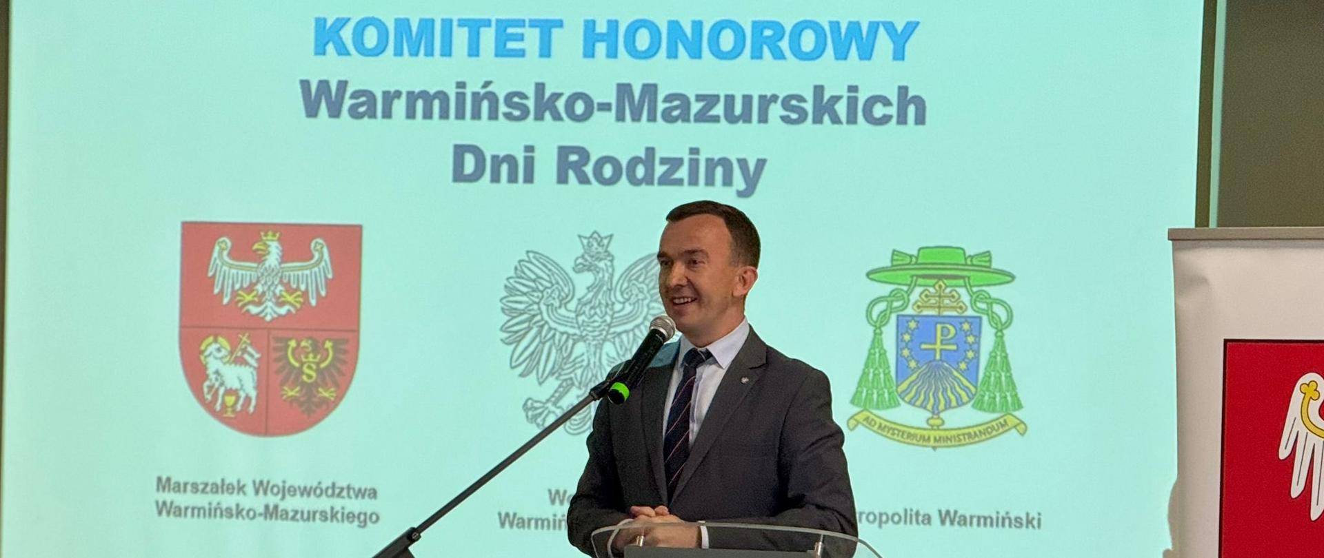 XXVIII Warmińsko-Mazurskie Dni Rodziny z udziałem wicewojewody Mateusza Szauera