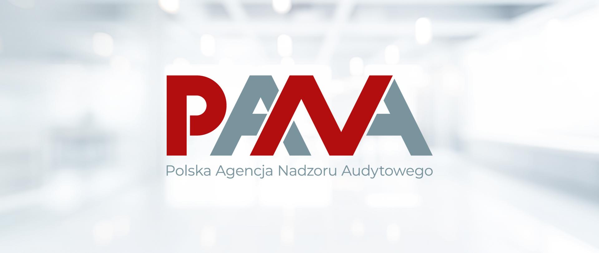 Logotyp: Polska Agencja Nadzoru Audytowego (PANA)