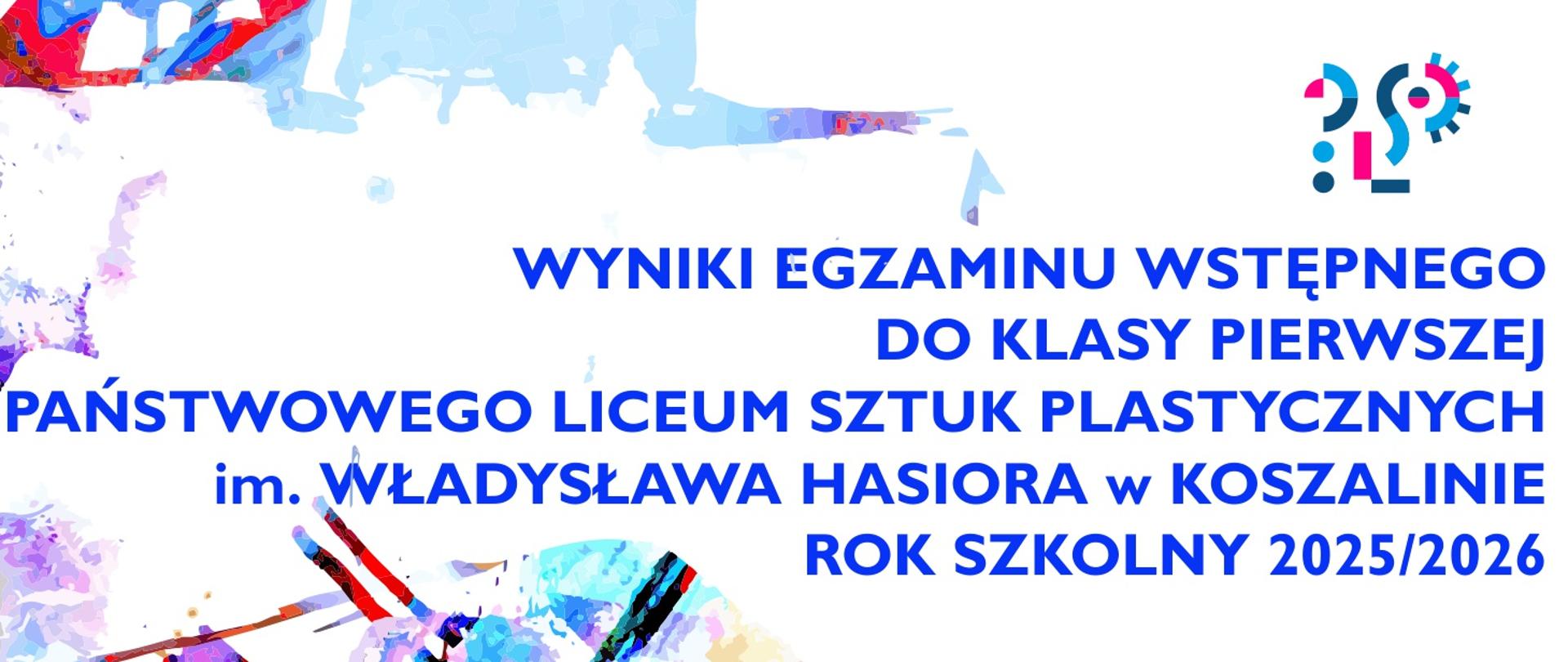 Wyniki egzaminu na rok szkolny 2025/2026