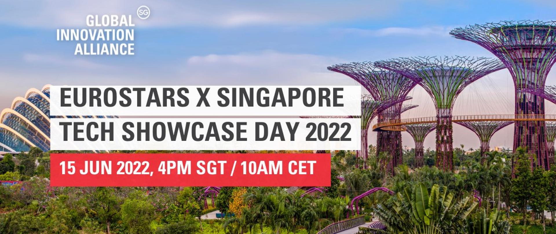 the Eurostars X Singapore Tech Showcase Day 