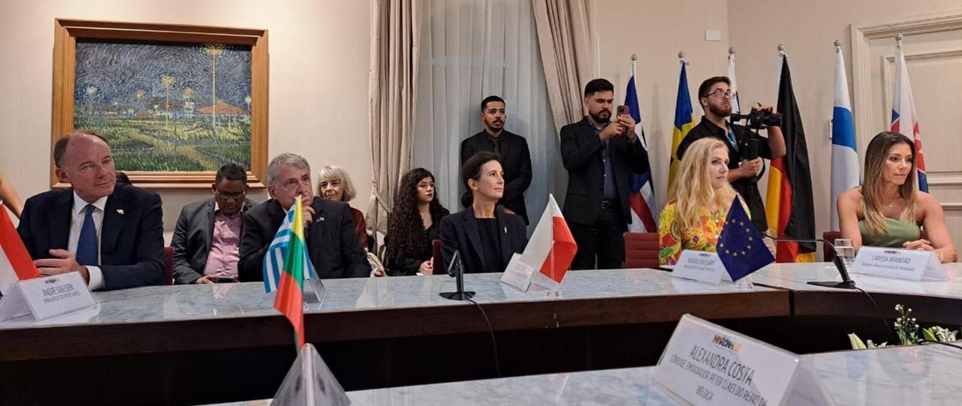 Visita oficial da UE em Maranhão