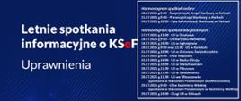 Harmonogram spotkań informacyjnych o KSeF