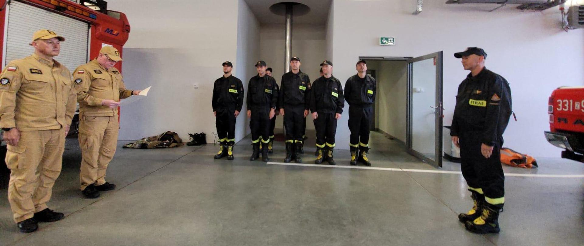 20 lat pracy zawodowej st. ogn. Adama Staniszewskiego