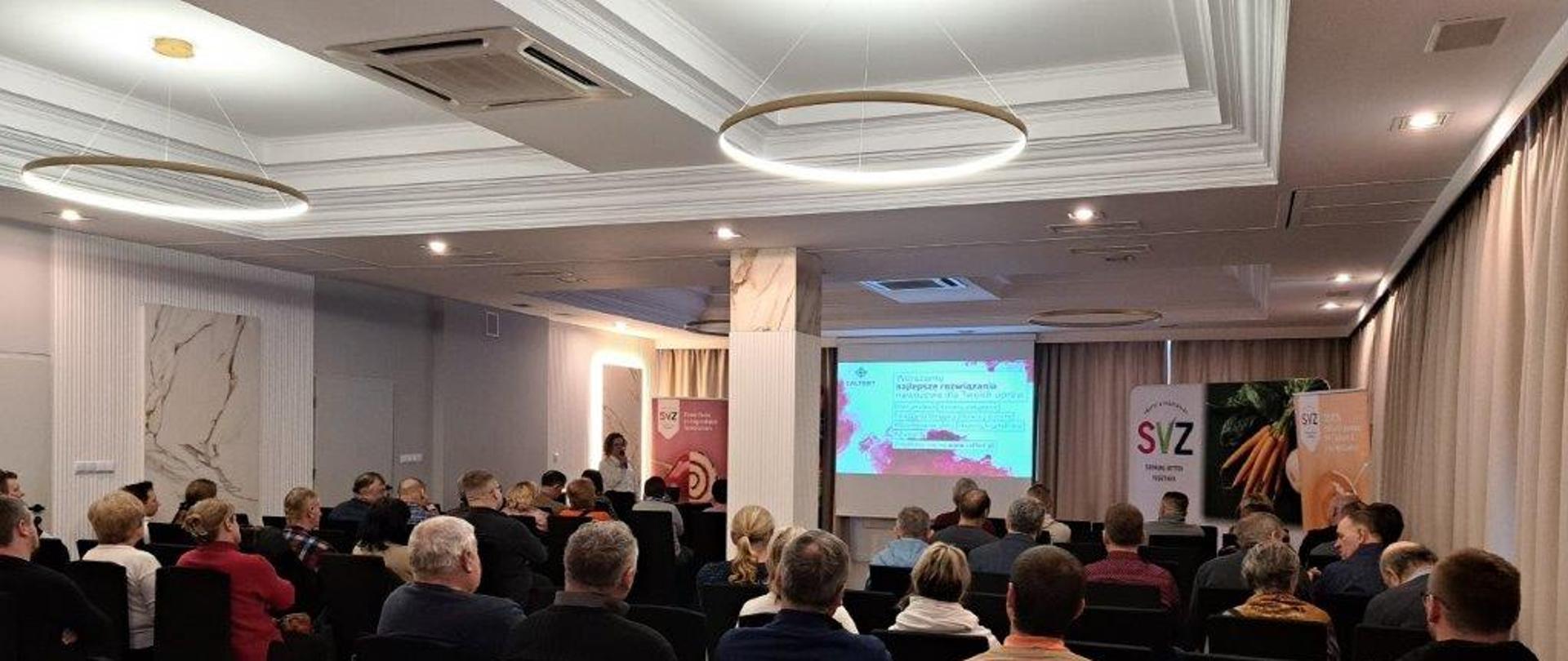 Szkolenie widok na sale 