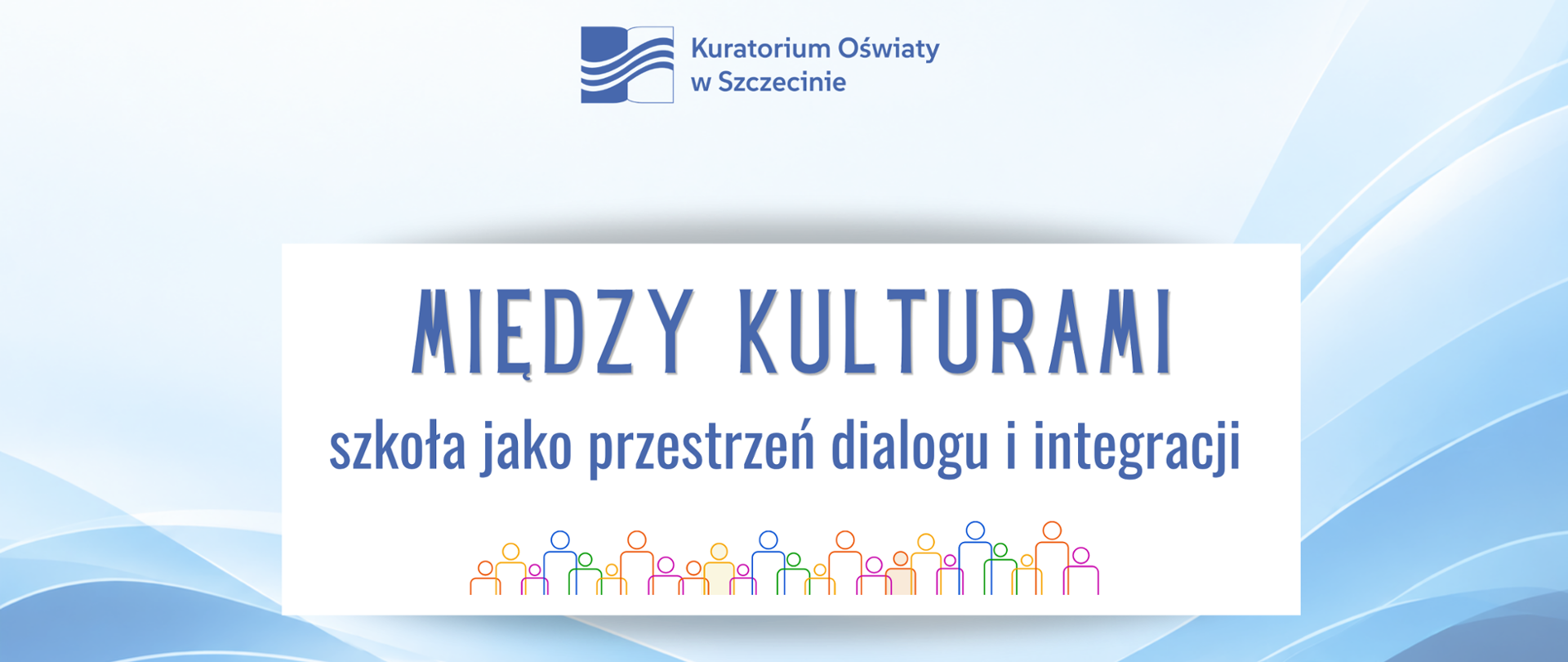 nazwa konferencji na niebieskim tle 