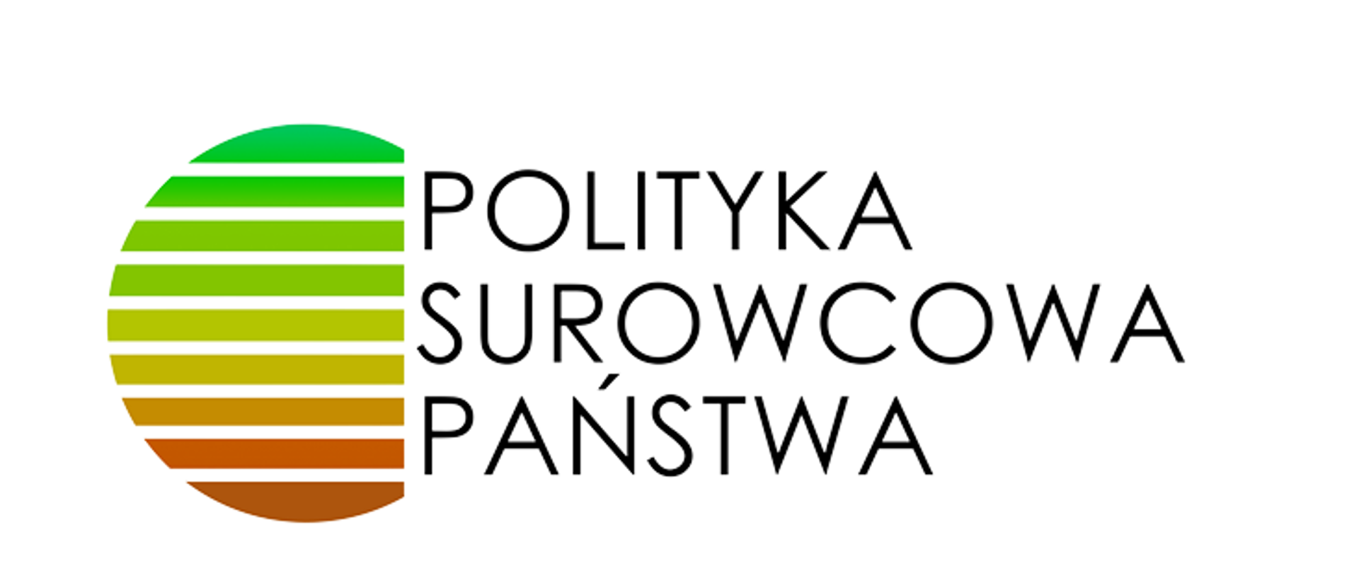 Logotyp Polityki Surowcowej Państwa