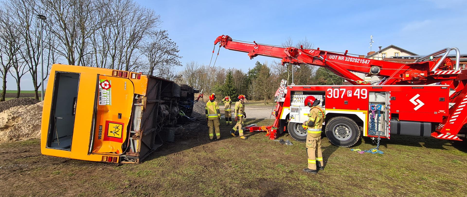 Przygotowanie do podnoszenia gabarytu
