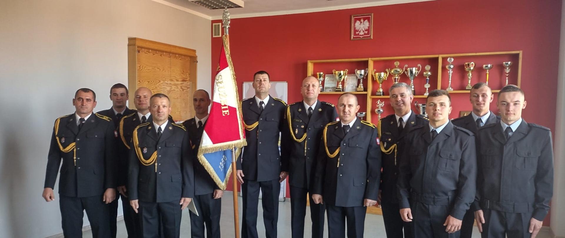 Uroczysta zbiórka w KP PSP Łobez