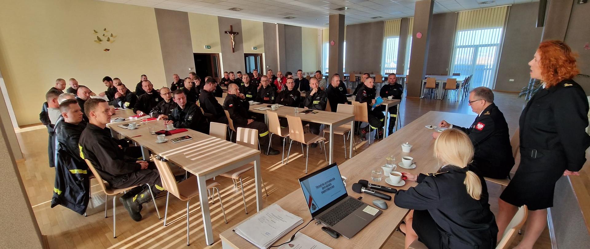 Szkolenie dla Naczelników OSP z terenu powiatu wodzisławskiego z zakresu Bezpieczeństwa i Higieny Pracy – metodyka przeprowadzania instruktażu stanowiskowego