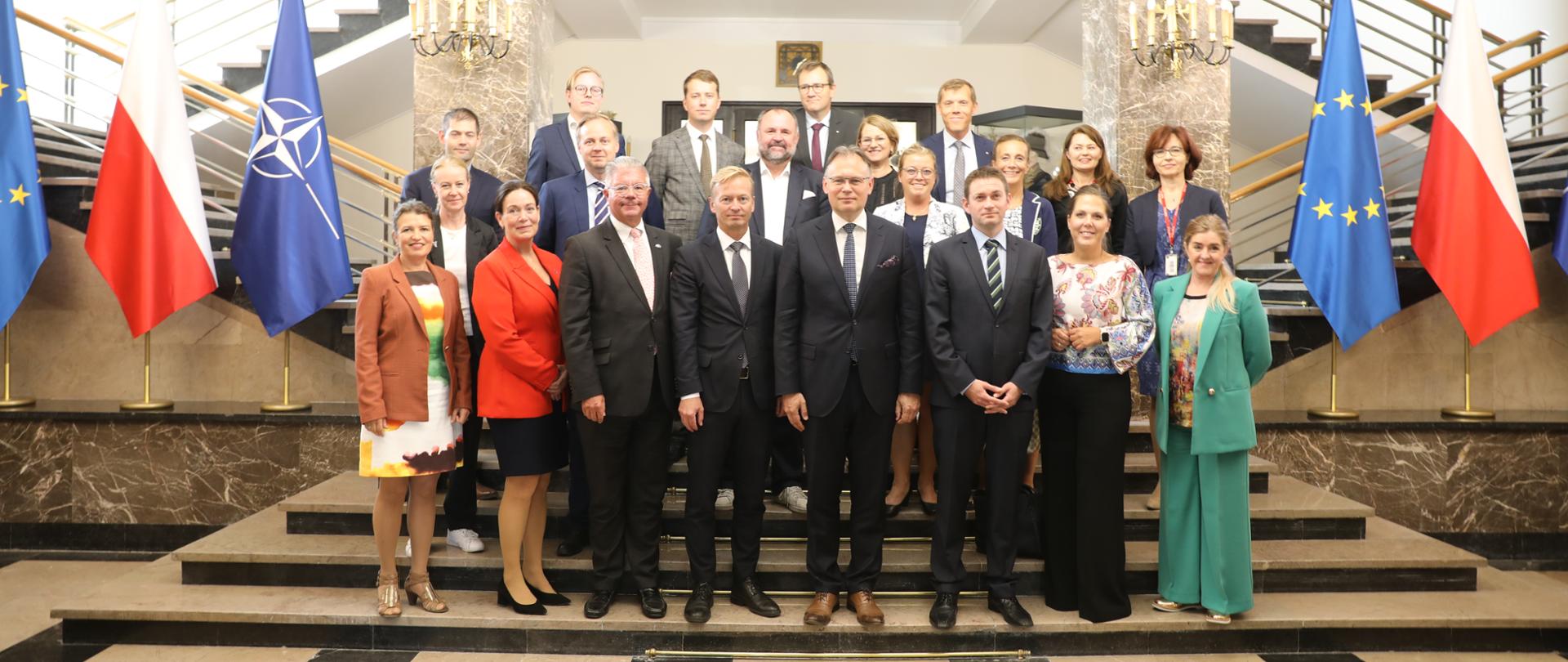 Spotkanie Sekretarza Stanu Arkadiusz Mularczyka z nordycką grupą parlamentarną