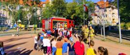Strażacy u przedszkolaków