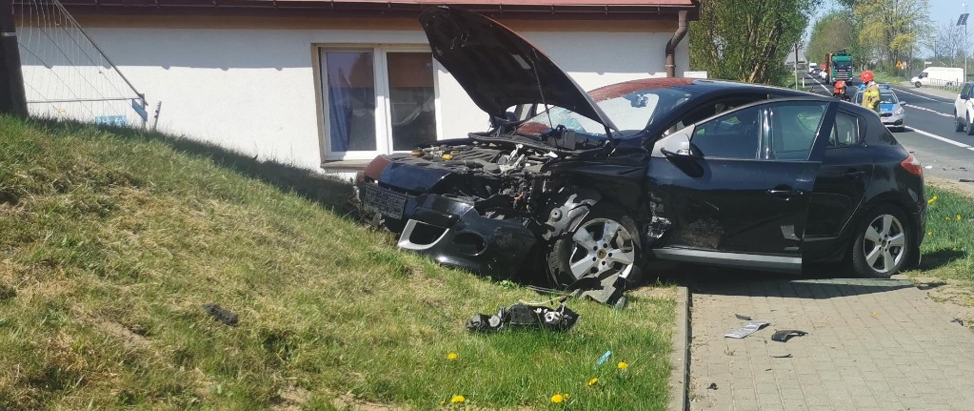 Wypadek drogowy- DK 6 Bobrowice 