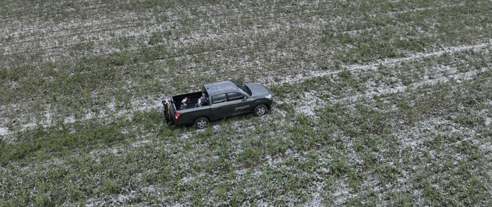 Fot. S. Tarbicki - automatyczny próbobierz - widok z drona