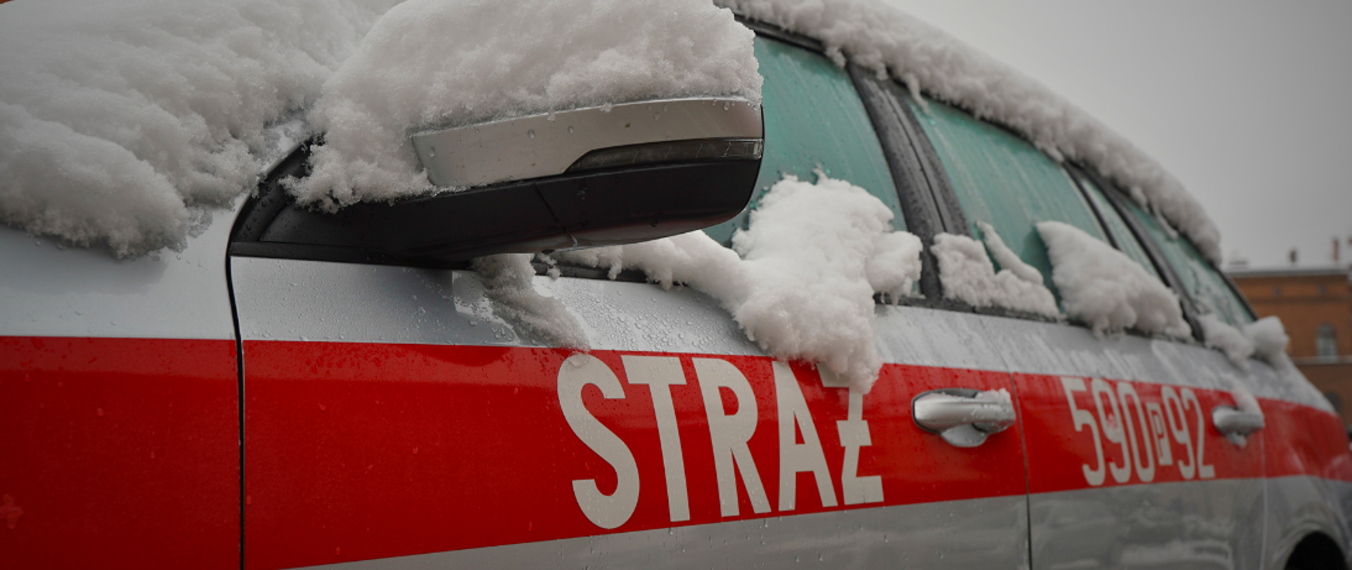 Śnieg w Wielkopolsce