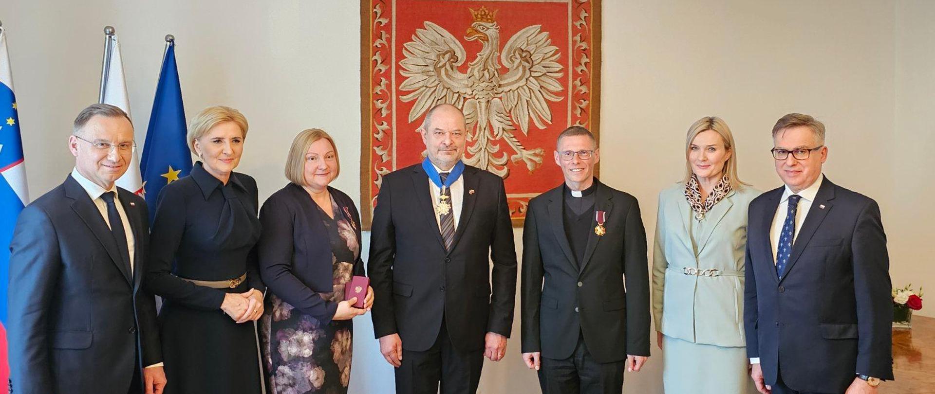 Prezydenta RP Andrzej Duda wręczył osobom zasłużonym dla budowania relacji polsko-słoweńskich wysokie odznaczenia państwowe.