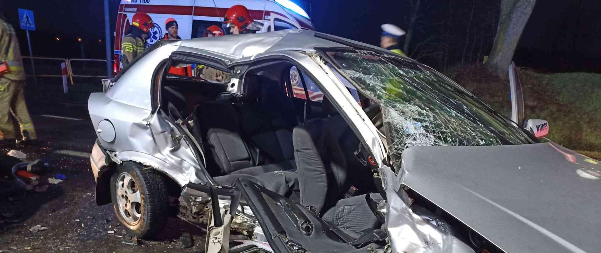 Pojazdy po zderzeniu