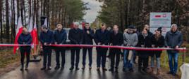 Droga w miejscowości Łacha otwarta po rozbudowie