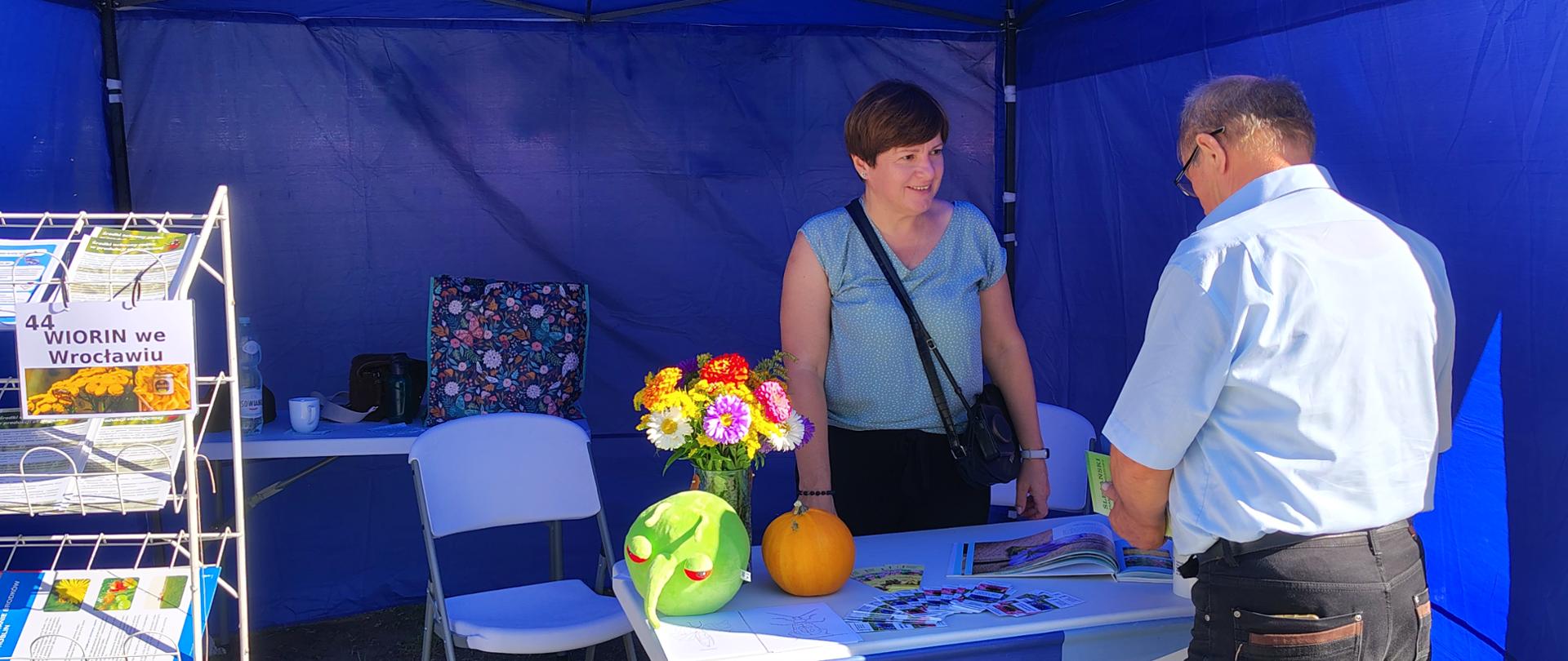 Stoisko Inspekcji na Dniu Pszczelarza