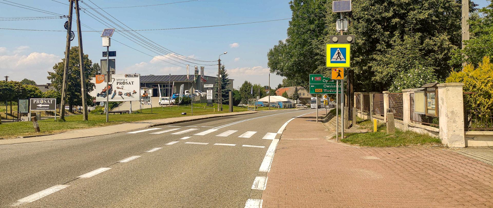 Poprawimy bezpieczeństwo ruchu drogowego na DK45 Roszków -Tworków.