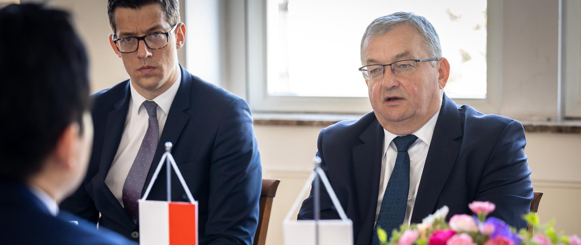 Minister infrastruktury Andrzej Adamczyk