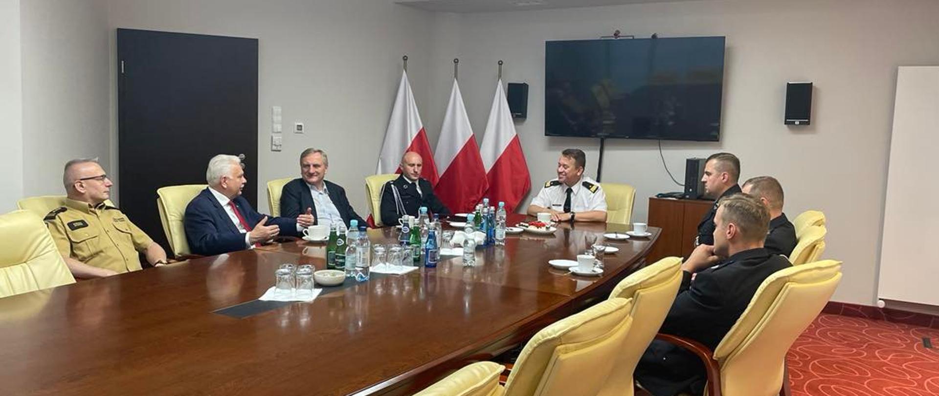 Spotkanie robocze z Ministrem Zdrowia i Zastępcą Dyrektora ds. Klinicznych i Naukowych CSK MSWiA w Warszawie