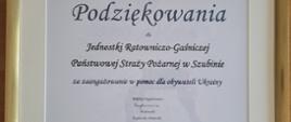 Podziękowania