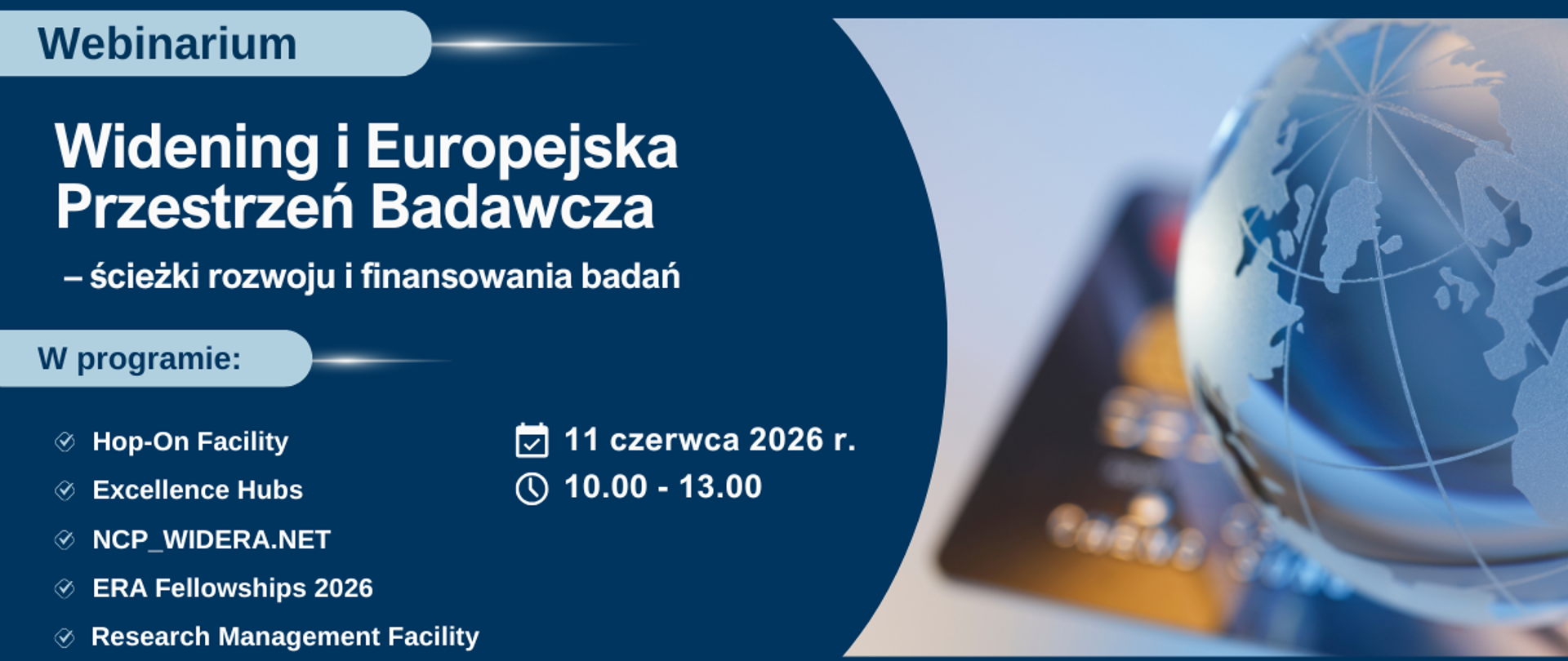 Widening i Europejska Przestrzeń Badawcza - ścieżki rozwoju i finansowania badań