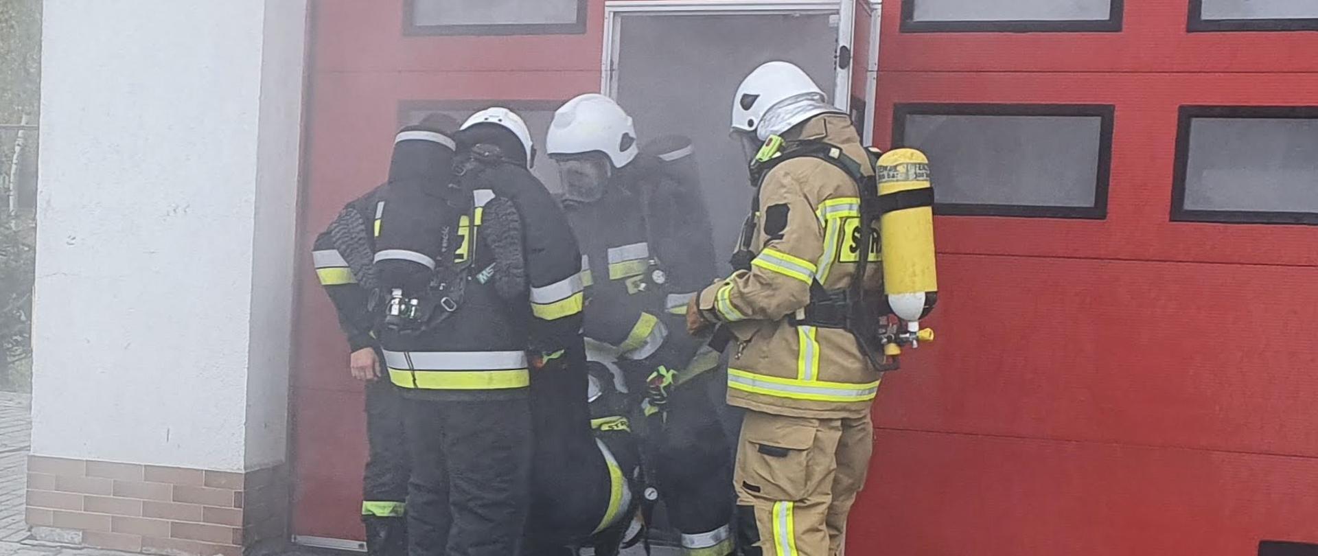 Szkolenie podstawowe strażaków OSP z terenu Powiatu Inowrocławskiego