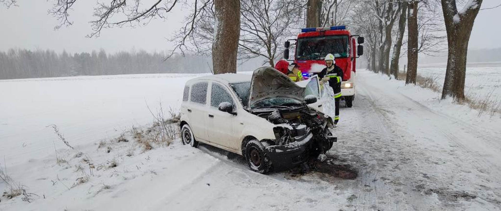 Królewo-Korlino gm. Postomino- wypadek drogowy