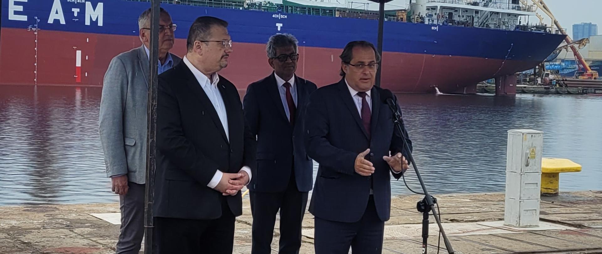 29 września 2023 r. wiceminister infrastruktury Marek Gróbarczyk podsumował działania Morskiej Stoczni Remontowej „Gryfia” SA w zakresie odzyskiwania terenów stoczniowych, które w wyniku niewłaściwych działań właścicielskich stocznia utraciła przed 2015 r.