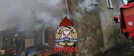 17.04.2023 Pożar budynku mieszkalnego Zapolice