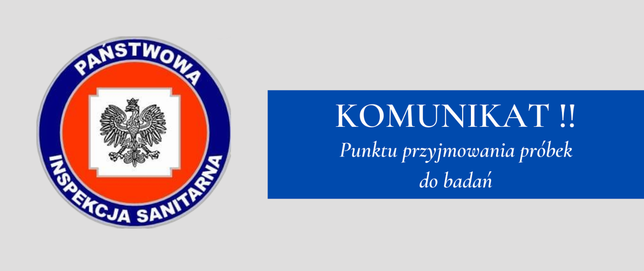 Wstrzymanie przyjmowania próbek kału w PSSE Miechów