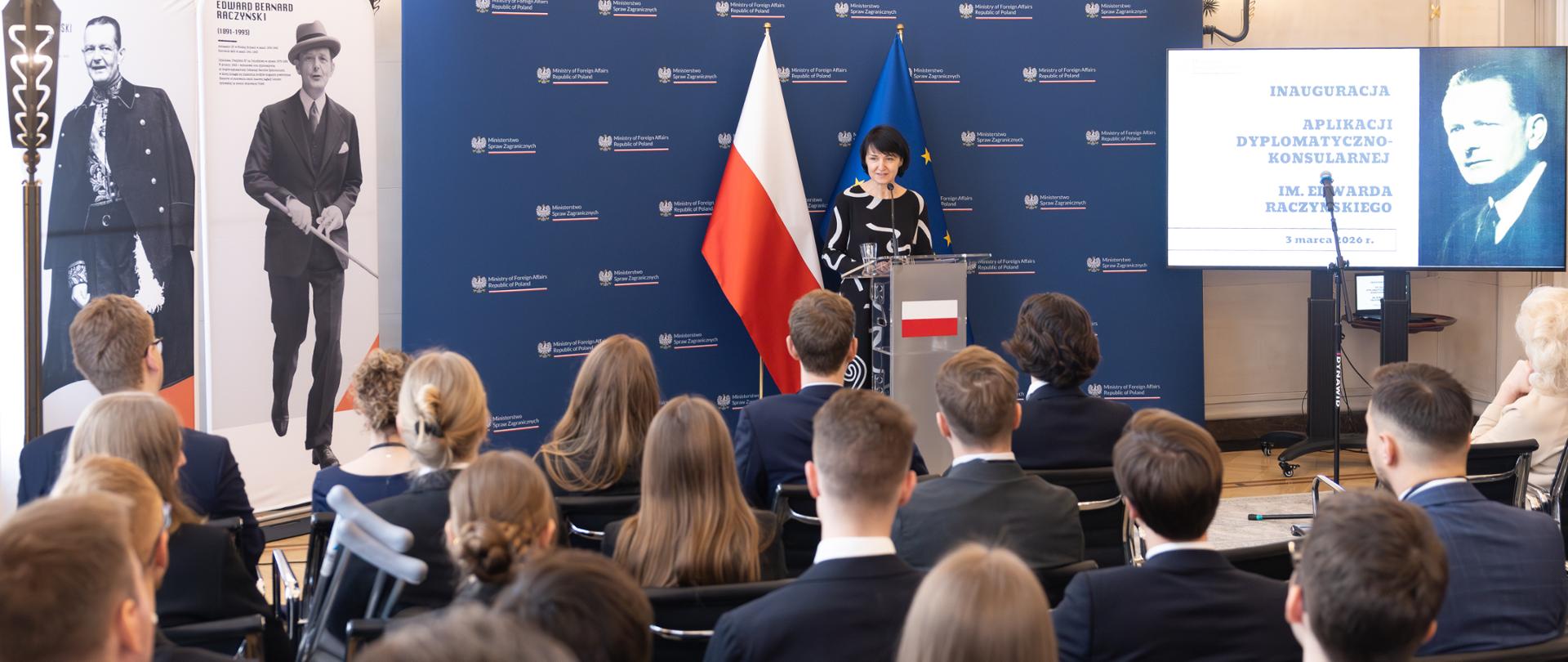 Edward Raczyński Promotion of diplomatic and consular training officially begins