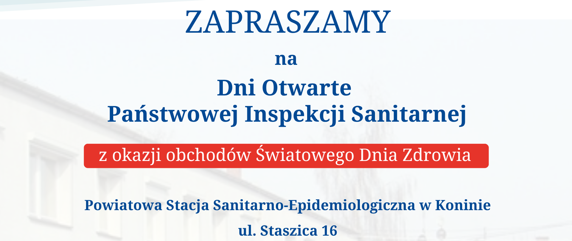 Plakat Dni Otwarte