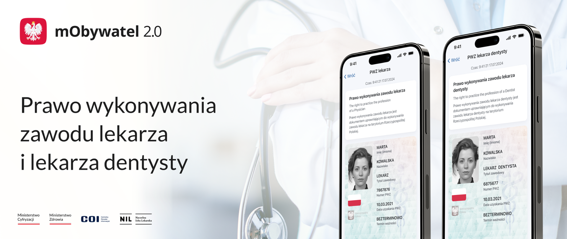 Grafika - Prawo wykonywania zawodu lekarza i lekarza dentysty 